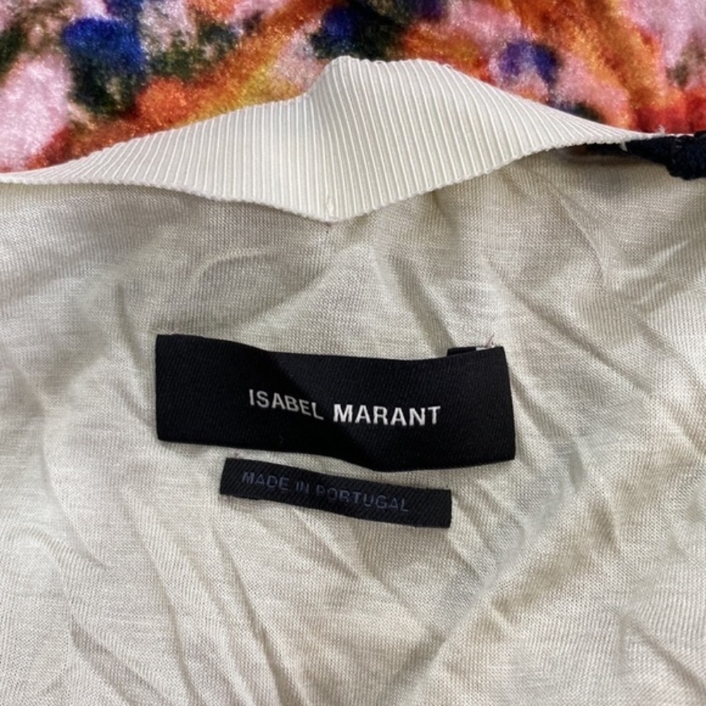 Isabel Marant NWT 40‎ US 8 Guilayo Floral Velvet Mini Skirt Revolve Ruched - Picture 11 of 16